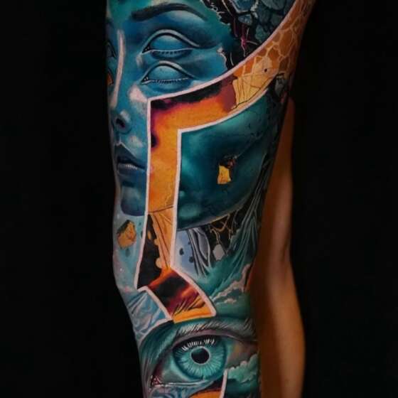 Protecting a healed tattoo from sun exposure and fading