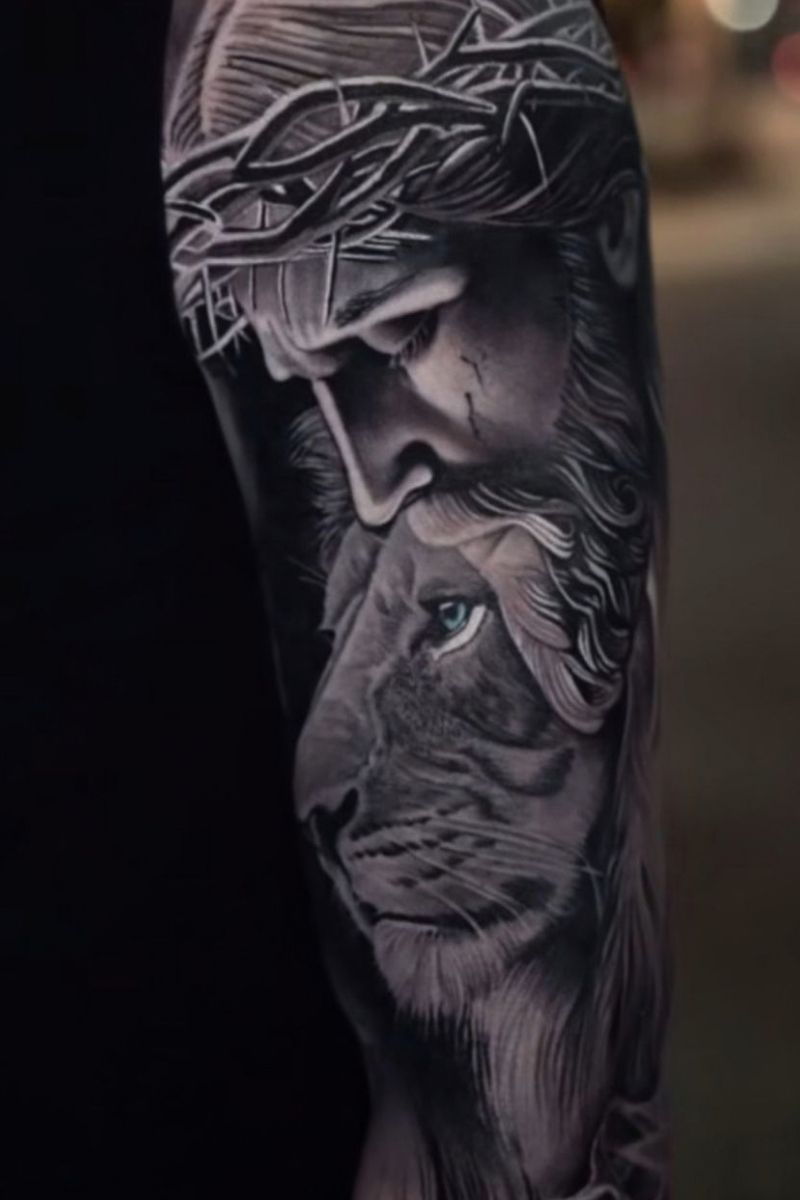 Tatuaje de Cristo