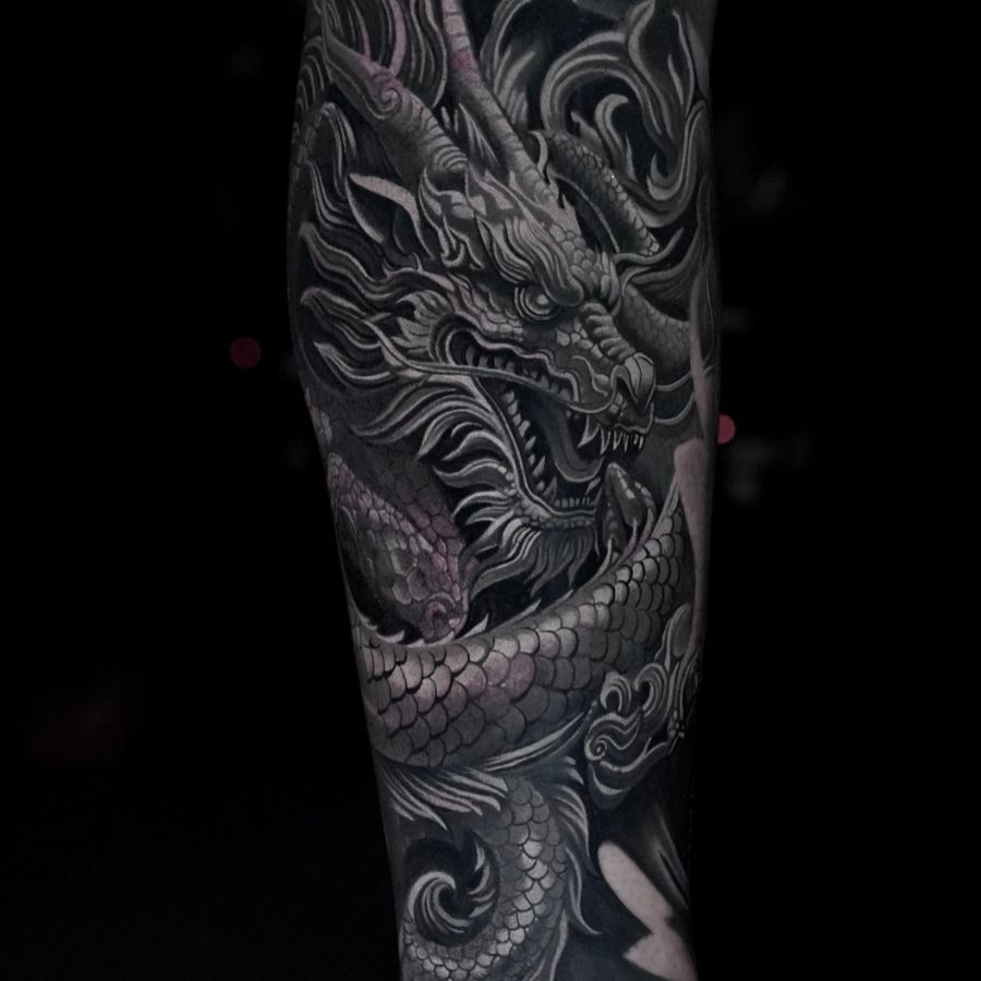 Black and Grey Tattoos