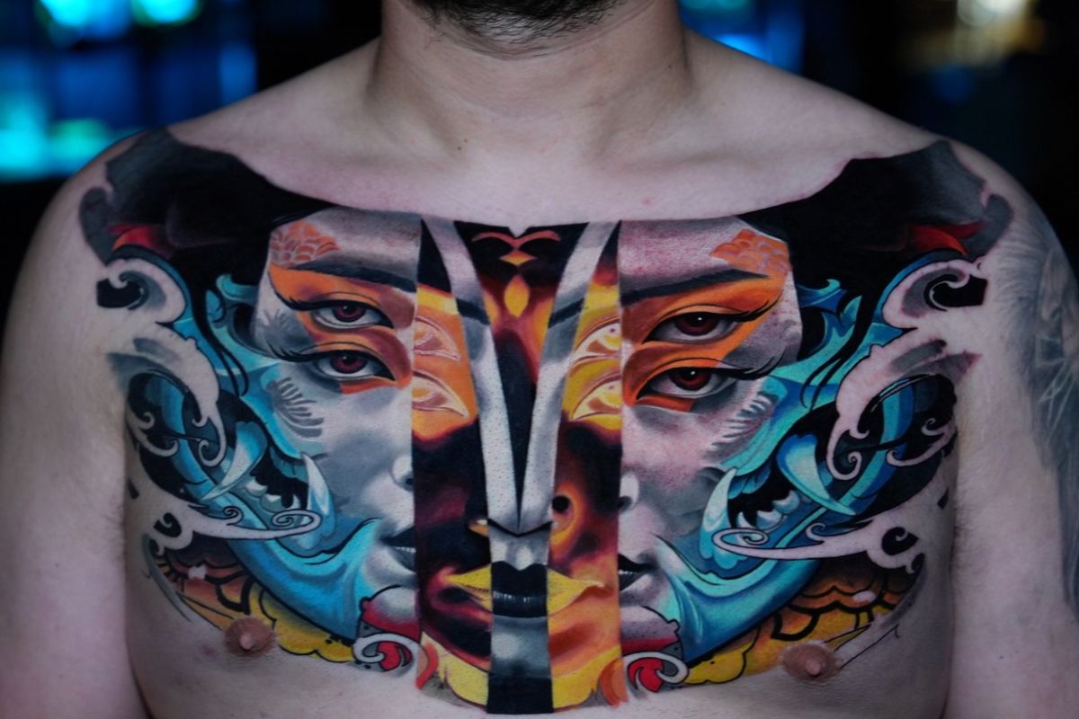 Largue scale tattoos Kansas City